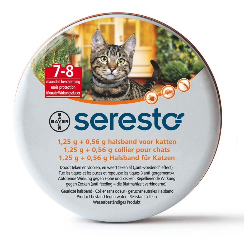 Seresto Chat Collier Anti-Puces et Anti-Tiques 1 unité