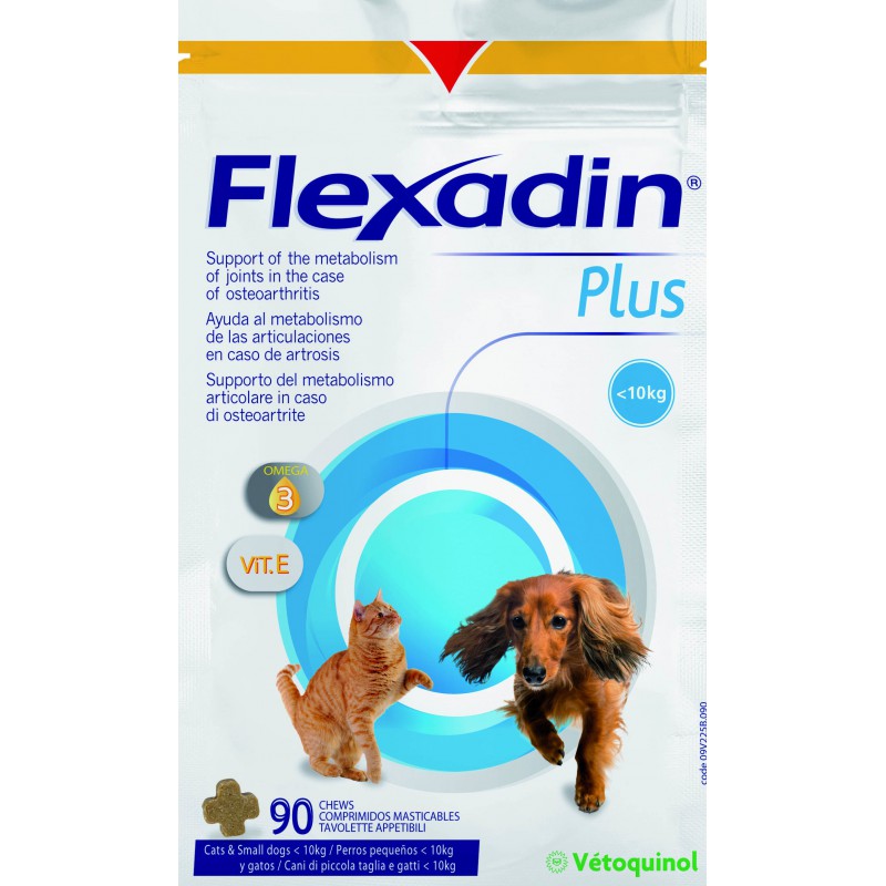 Flexadin Plus™ - Bouchées anti-arthrose pour chats et chiens