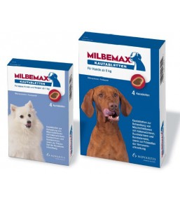 Milbemax Comprimés petits Chiens et Chiots – Vermifuge