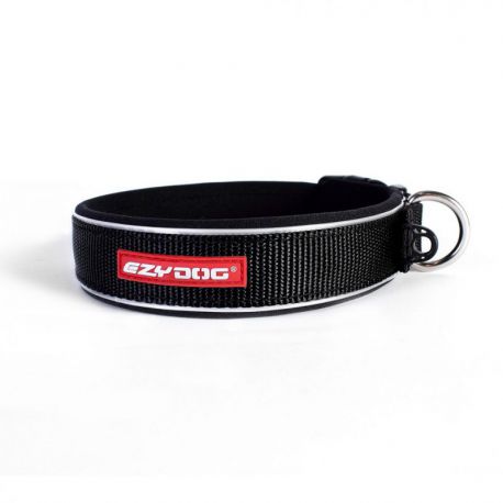 EzyDog - Collier Neo Classic pour chien Noir