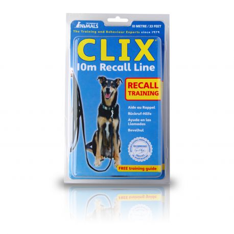 Clix - Longe de rappel pour chien 5 ou 10 mètres