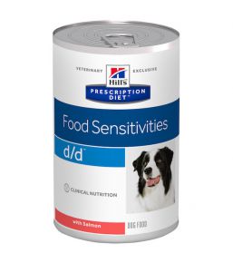 Hill's Prescription Diet D/D Canine Saumon - Boîtes