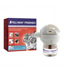 Feliway Friends diffuseur et recharges Ceva - Phéromones pour chat