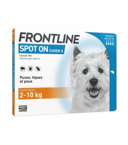 Frontline Spot On Chien - S 4 pipettes