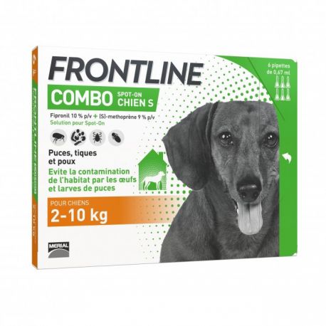 Frontline Combo™ - Pipettes anti-tiques, puces et poux pour chiens