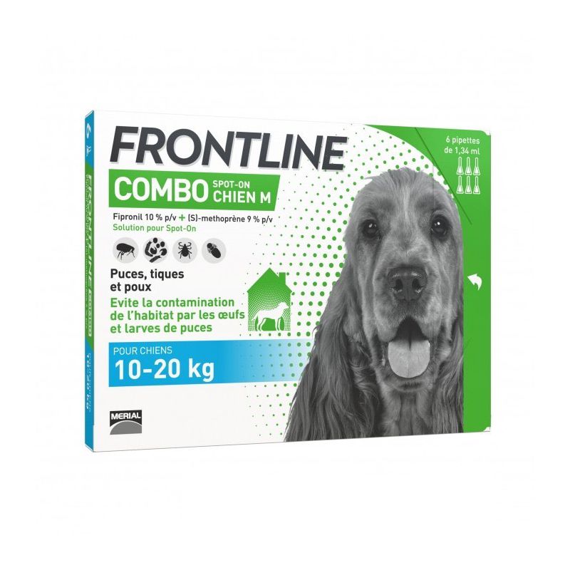 Frontline Spray™ - Anti-tiques, puces et poux pour chats et chiens