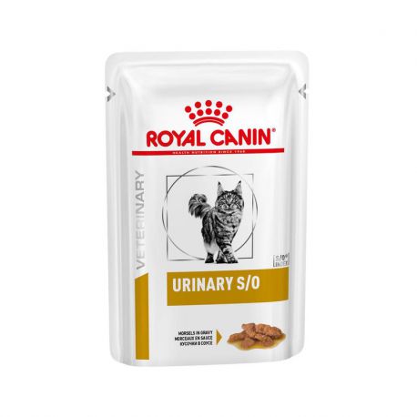 Royal Canin Urinary S/O chat - Morceaux en sauce