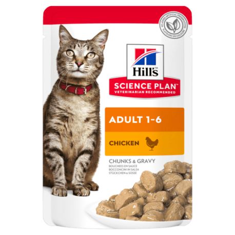 Hill's Science Plan Chat Adulte au Poulet Sachet Repas