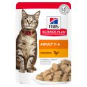 Hill's Science Plan Chat Adulte au Poulet Sachet Repas