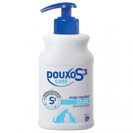 Douxo S3 Care - Shampooing d'entretien démélant pour chien et chat