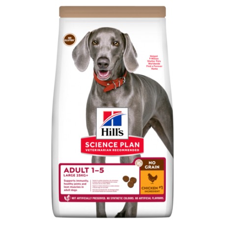 Hill's Science Plan Canine Adult Grande Race No Grain Poulet