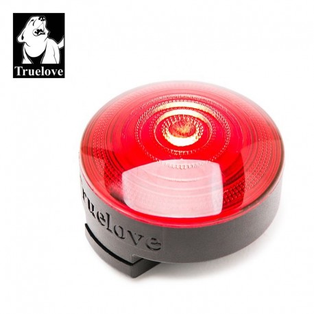 True Love LED Light - Lampe de sécurité pour chien Rouge