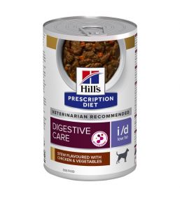 Hill's Prescription Diet i/d Canine Low Fat - Boîtes (goût Poulet et Légumes)