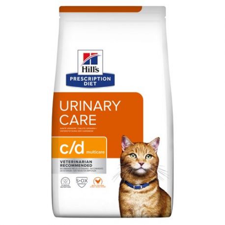 Hill's Prescription Diet c/d Multicare pour chat au Poulet