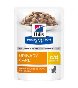 Hill's Prescription Diet c/d Multicare Feline Sachet Poulet