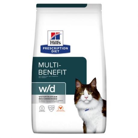 Hill's Prescription Diet w/d Feline - Croquettes