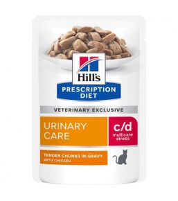 Hill's Prescription Diet c/d Feline Urinary Stress Sachet Repas