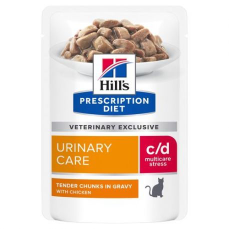 Hill's Prescription Diet c/d Feline Urinary Stress Sachet Repas