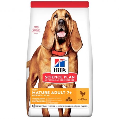 Hill's Science Plan Canine Mature Adult 7+ Light 