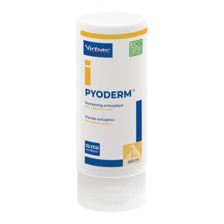 Pyoderm - Shampooing antiseptique pour chien et chat