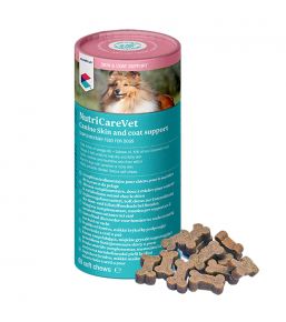 NutriCareVet Canine Skin & Coat Support - Complément pour le pelage