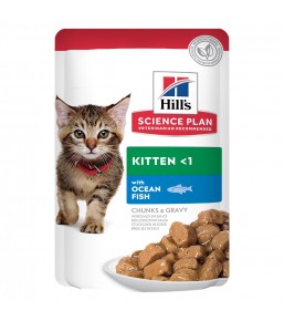 Hill's Science Plan Kitten Poisson Sachet Repas