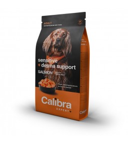 Calibra Expert+ Adult Sensitive + Derma Support Saumon - Croquettes pour chien