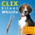Clix - Sifflet silencieux pour chien