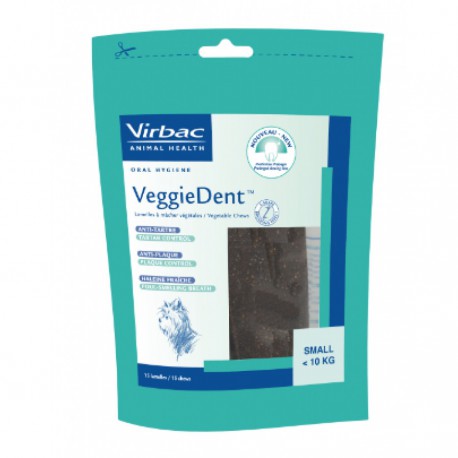 VeggieDent - Lamelles à mâcher pour chiens SMALL