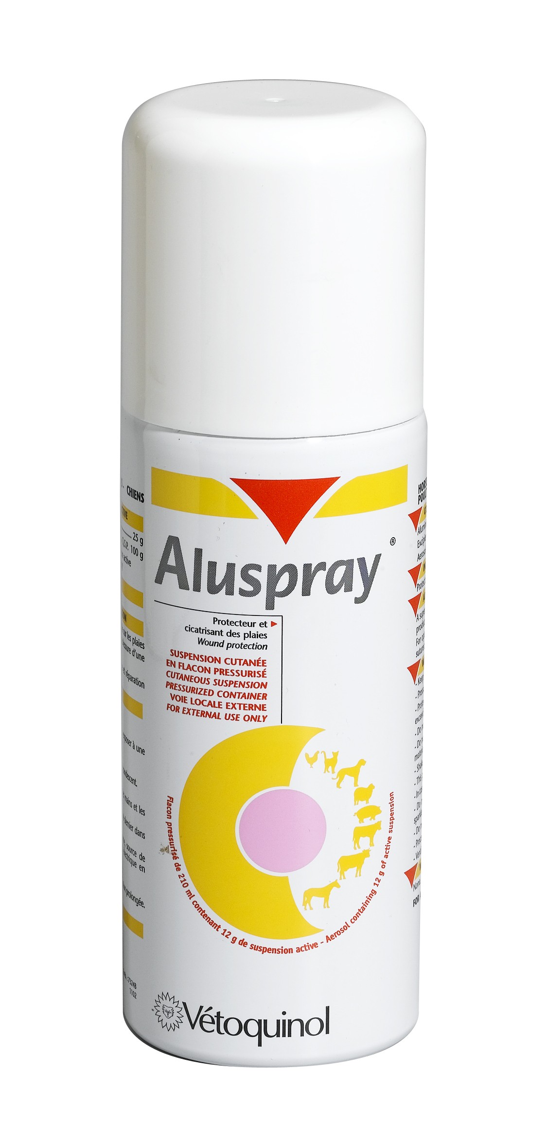 Aluspray™ - Protecteur cicatrisant pour plaies - Vetoquinol / Direct-Vet